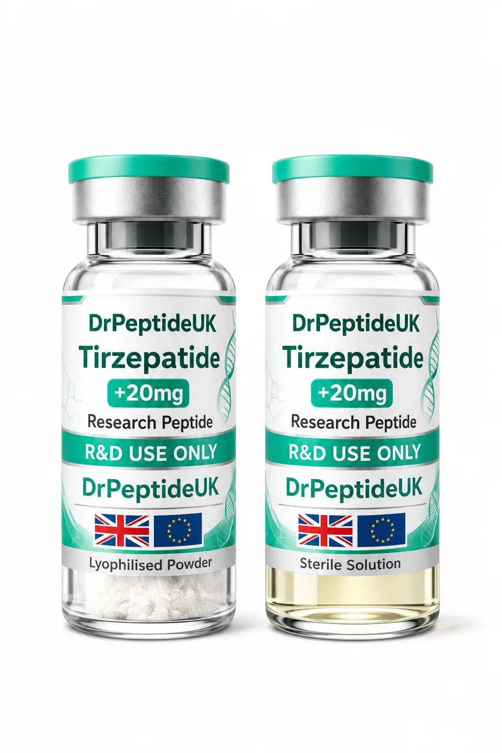 Tirzepatide 20mg Research Peptide