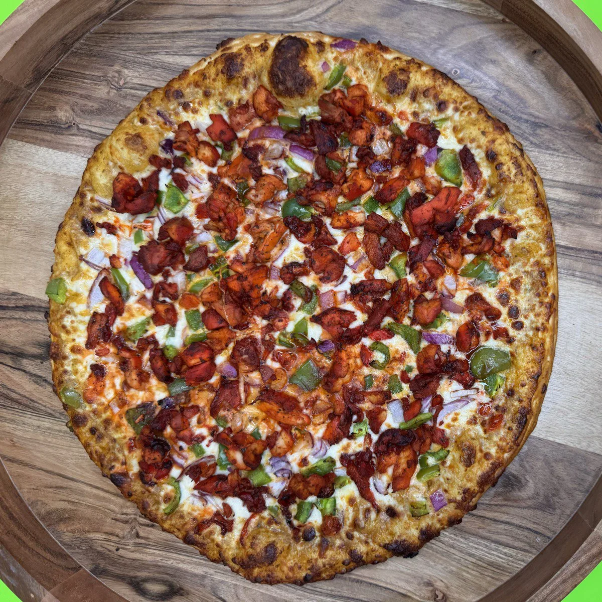 Butter Chicken Pizza