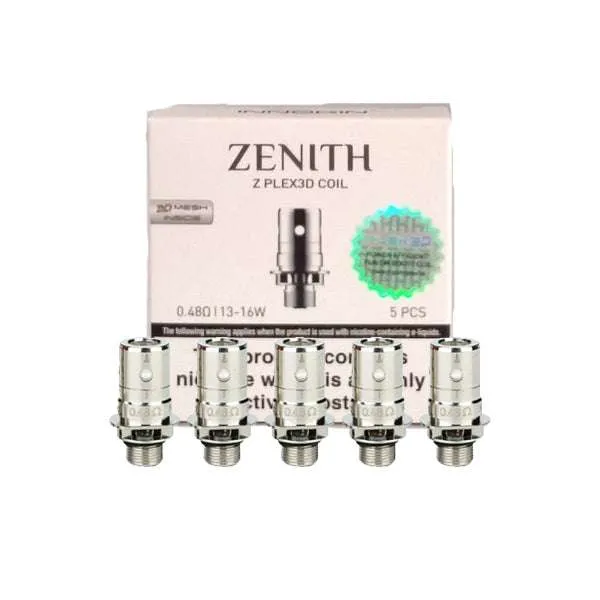 Innokin Zenith PLEX 3D coils multiple ohm options