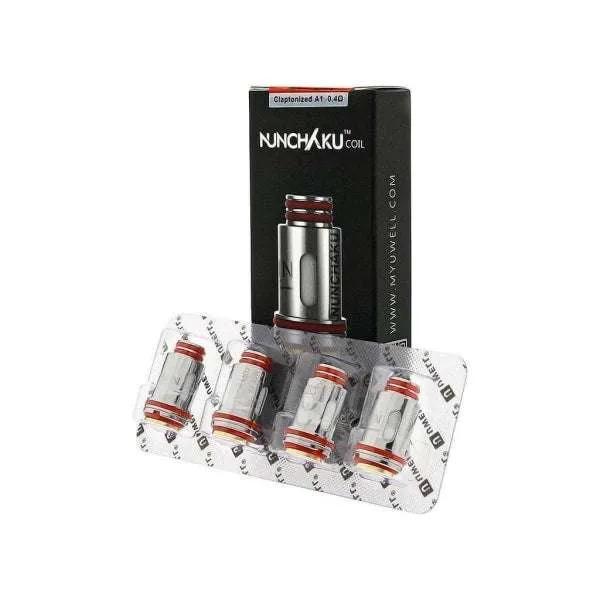 UWELL Nunchaku Coils Crystallized AT 0.4Ω in blister pack with single coil shown