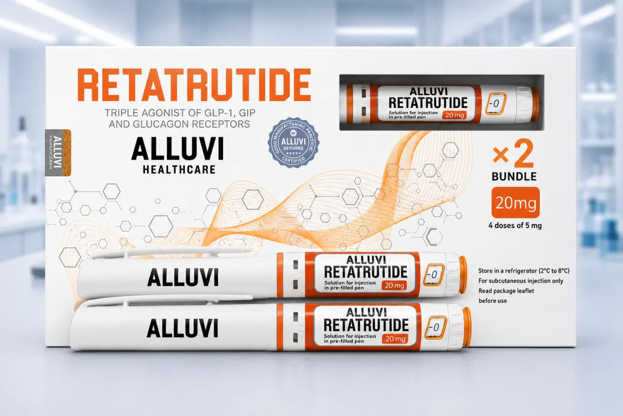 Alluvi Retatrutide 20mg ×2 Bundle