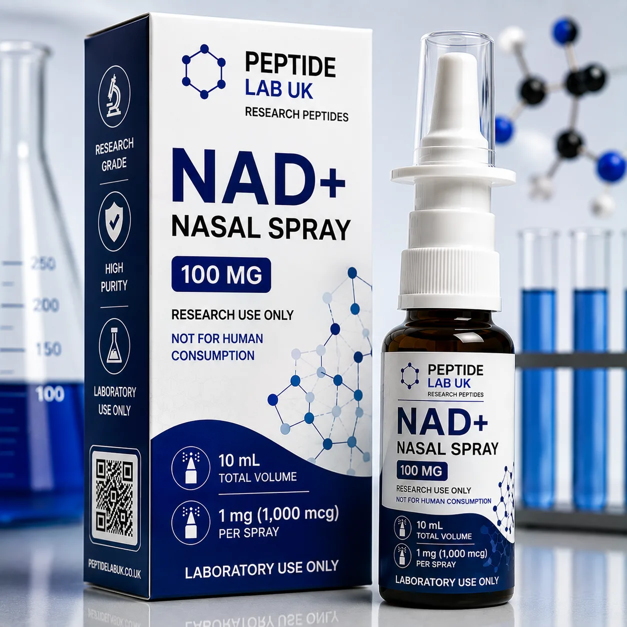 NAD+ 100mg Nasal Spray – view 1 of 4