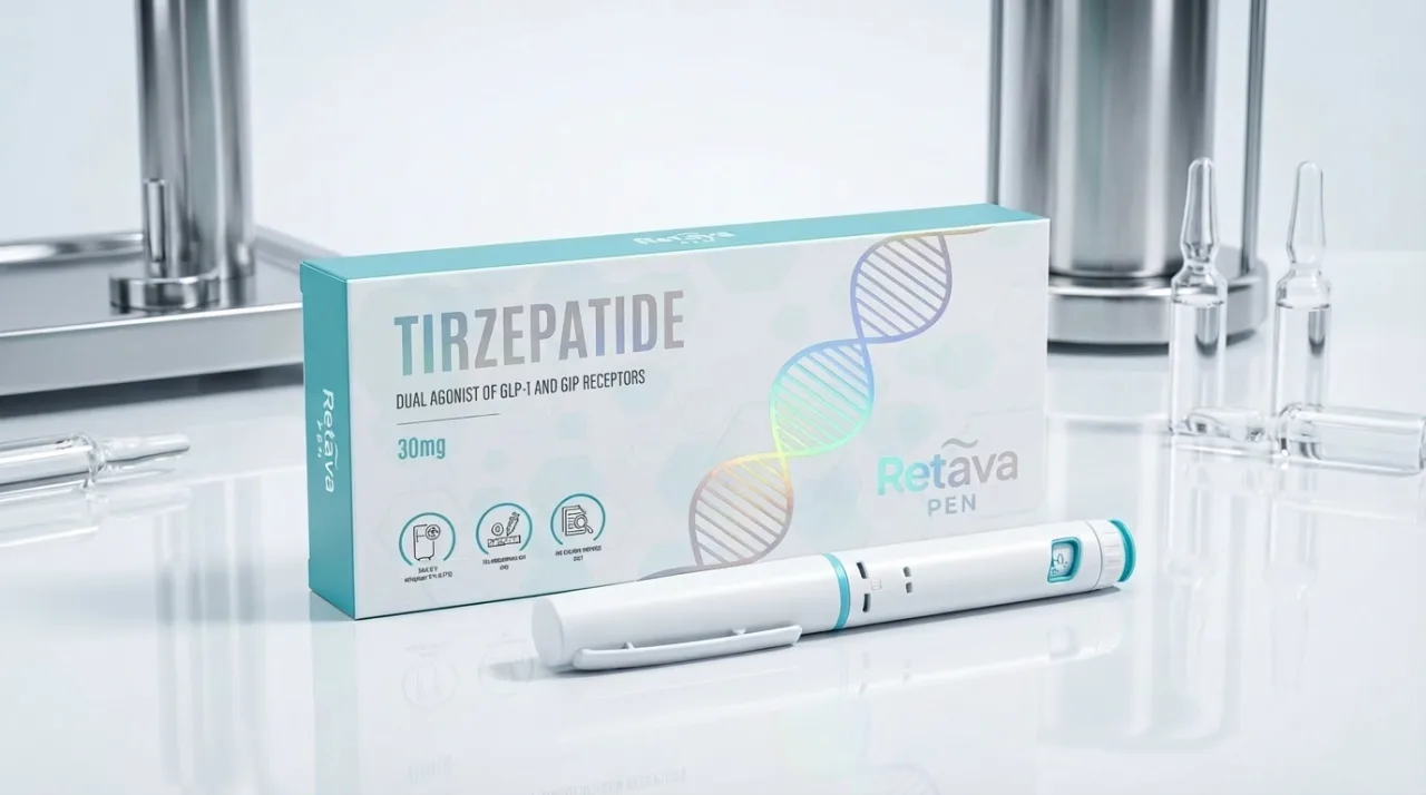 Retava Tirzepatide 30mg – view 1 of 4