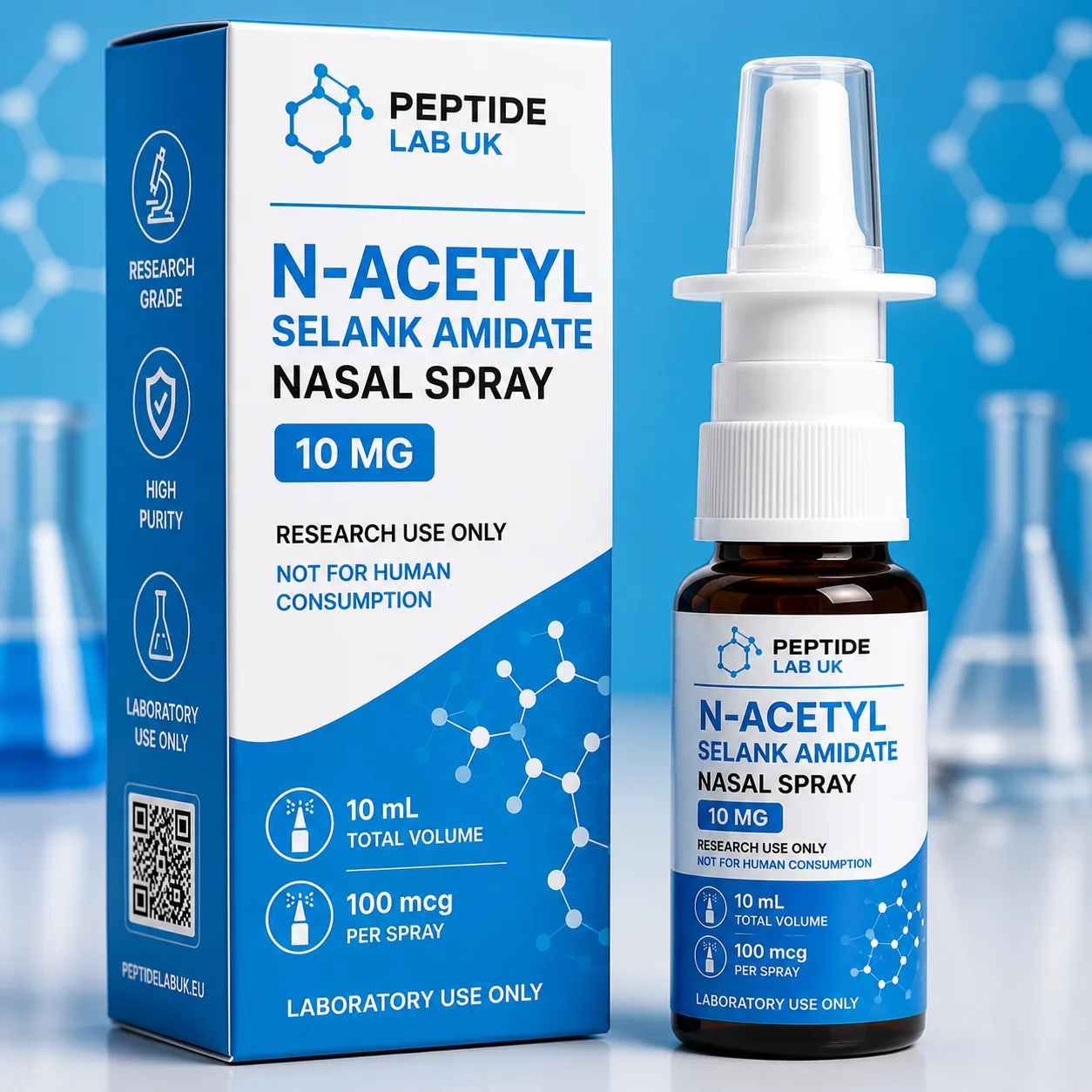 N-Acetyl Selank Amidate 10mg Nasal Spray – view 1 of 4