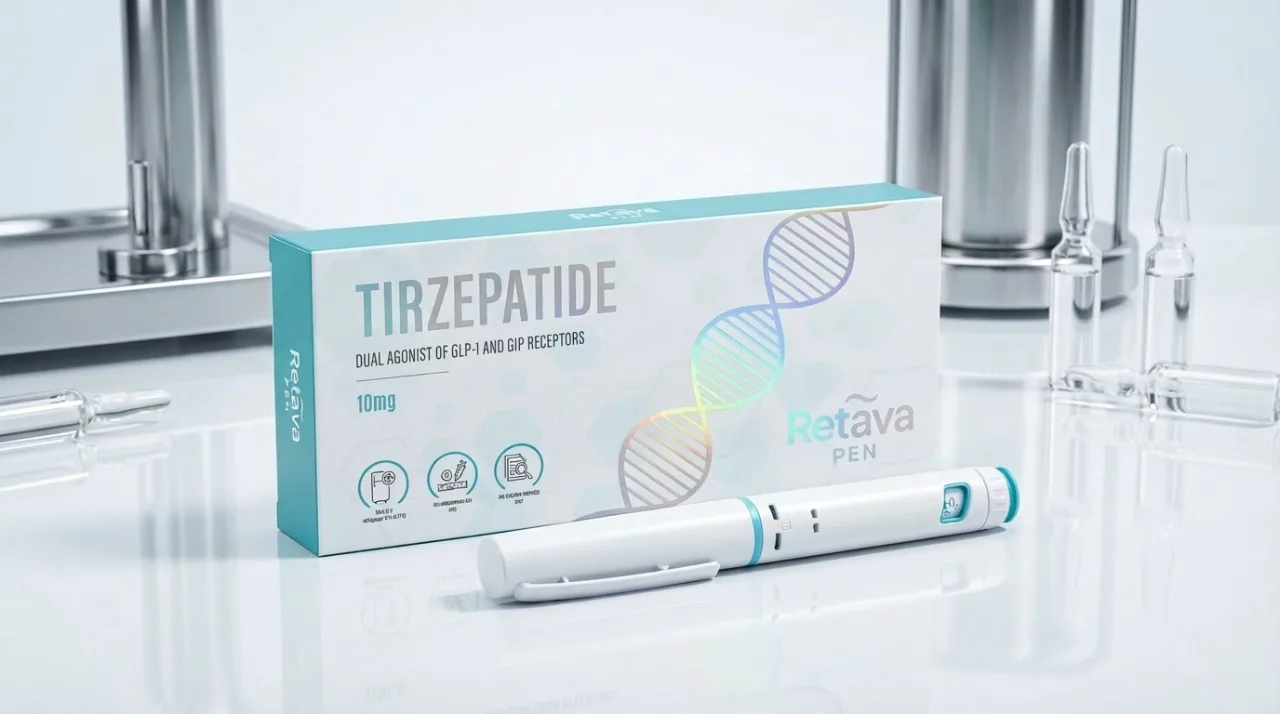 Retava Tirzepatide 10mg – view 1 of 4
