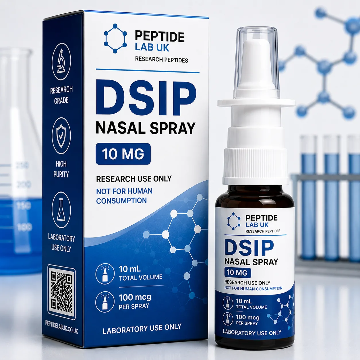 DSIP 10mg Nasal Spray – view 1 of 4