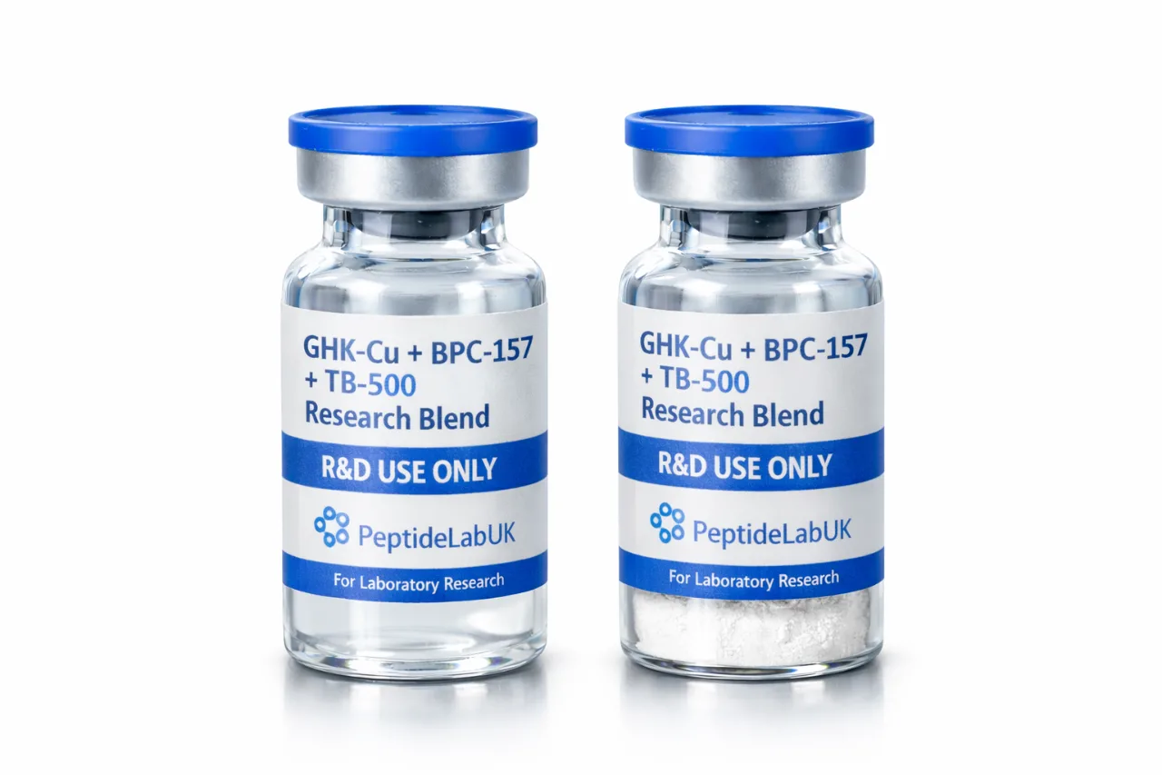 GHK-Cu + BPC-157 + TB-500 Research Blend – view 1 of 5